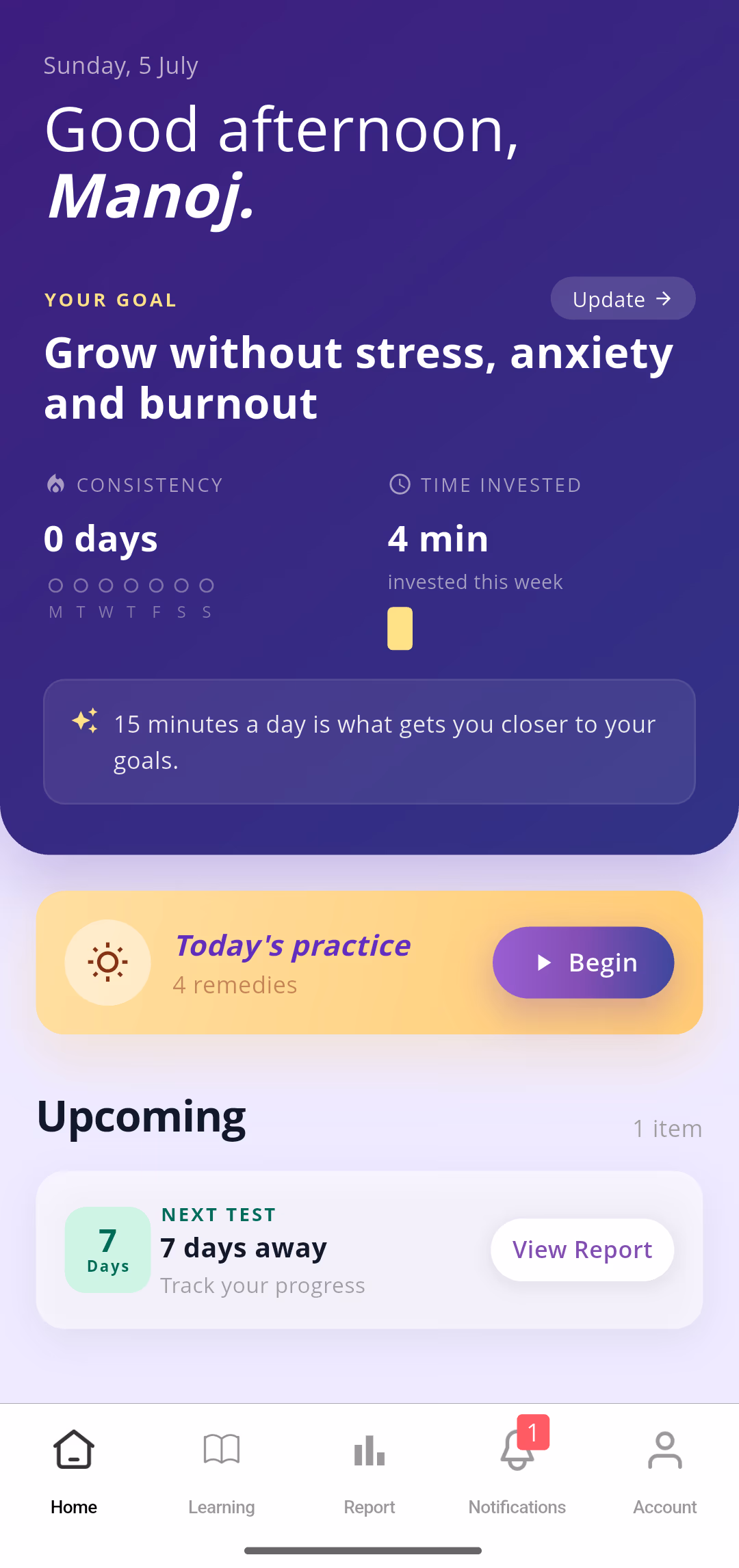 Ceekr — personalised home and daily practice