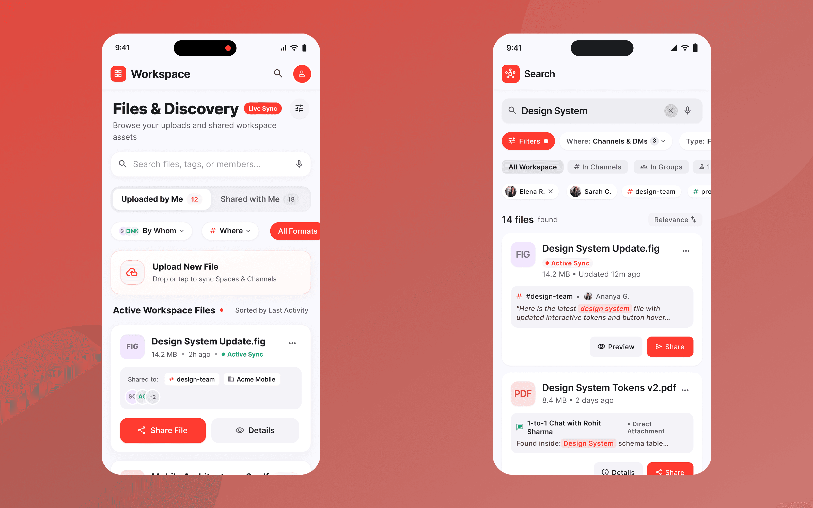 Multi-filter search sheet and results